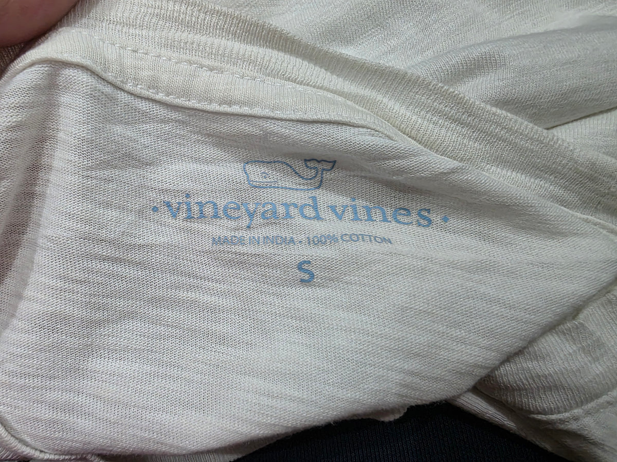 Playera Vineyard Vines Chico S Blanca (Usado)