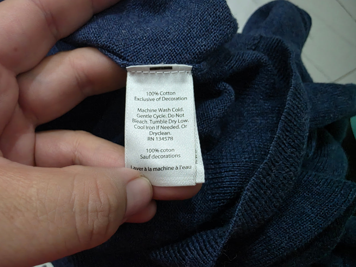 Sueter Vineyard Vines Mediana M Azul Marino (Usado)