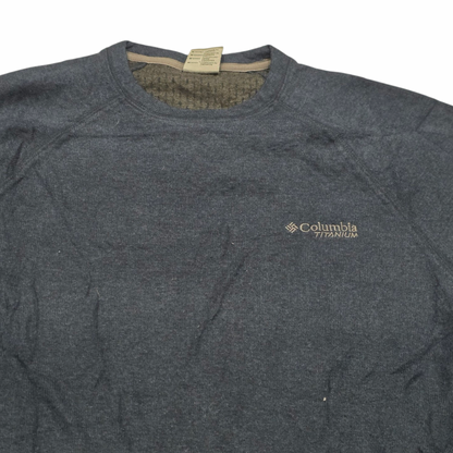 Sudadera Columbia Mediana M Azul (Usado)