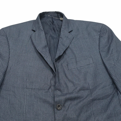 Saco Michael Kors Talla 40 R Azul Cuadro (Usado)