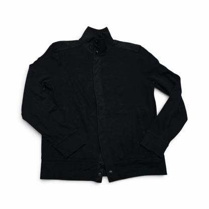Sueter Banana Republic Mediana M Negro Con Cierre (Usado)