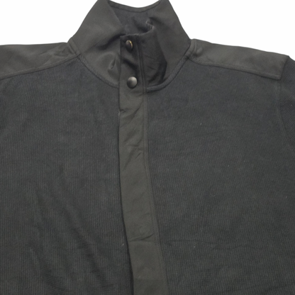 Sueter Banana Republic Mediana M Negro Con Cierre (Usado)