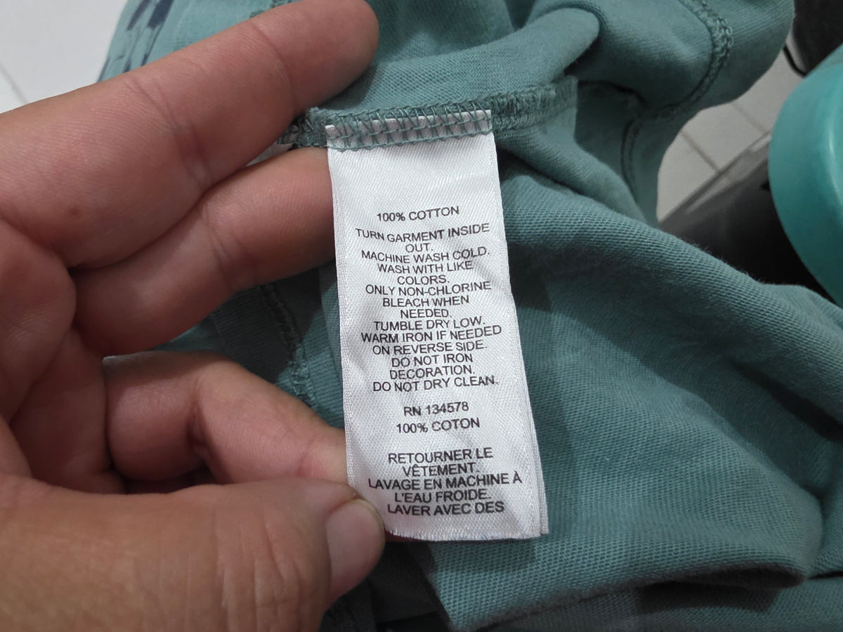 Playera Vineyard Vines Mediana M Verde Futbol Manga Larga (Usado)