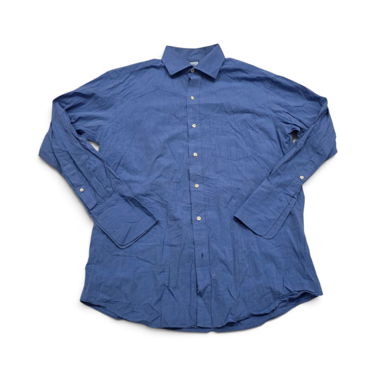 Camisa Tommy Hilfiger 15 1/2 32-33 M Azul (Usado)
