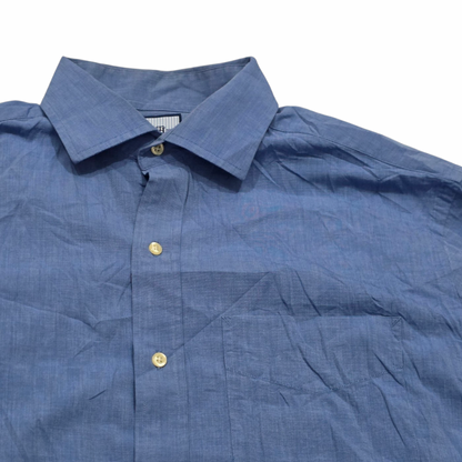 Camisa Tommy Hilfiger 15 1/2 32-33 M Azul (Usado)