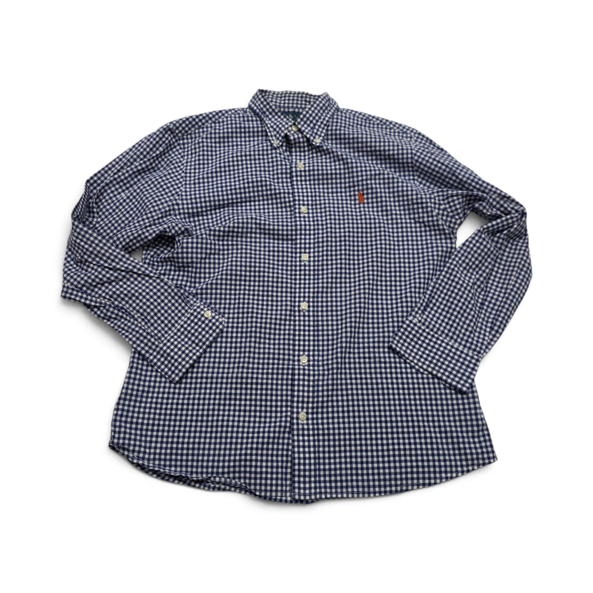 Camisa Ralph Lauren Mediana M Cuadro Azul (Usado)