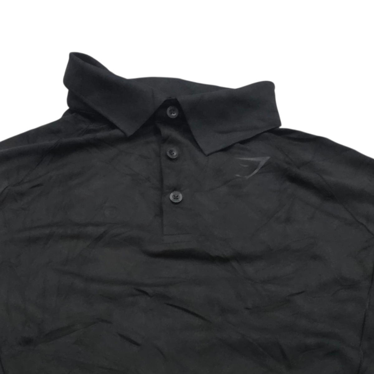 Playera Gymshark Mediana M Polo Negro (Usado)