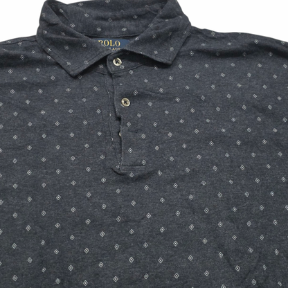 Playera Ralph Lauren Mediana M Polo Azul Figuras (Usado)