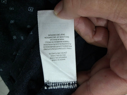 Playera Ralph Lauren Mediana M Polo Azul Figuras (Usado)