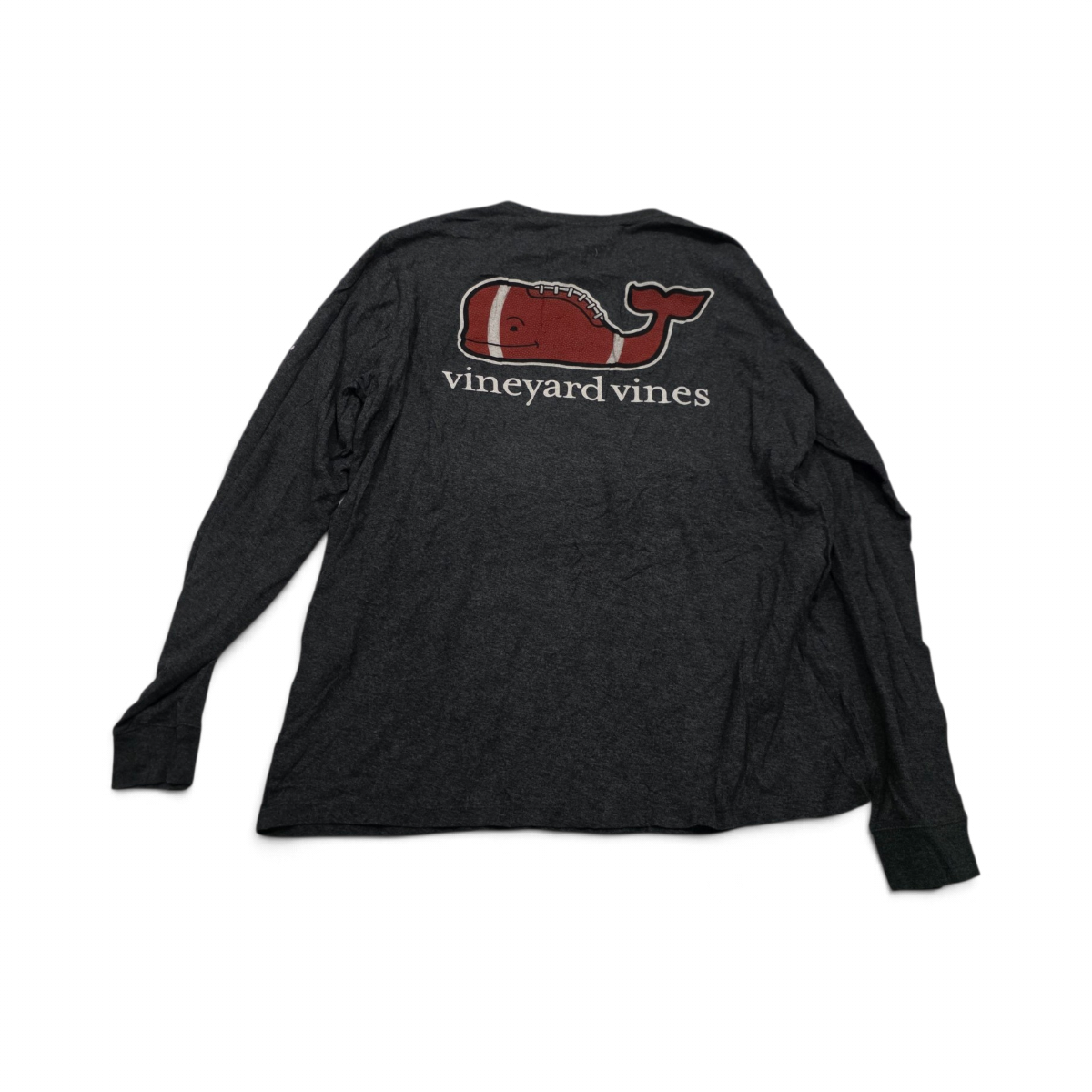 Playera Vineyard Vines Mediana M Gris Futbol Americano (Usado)