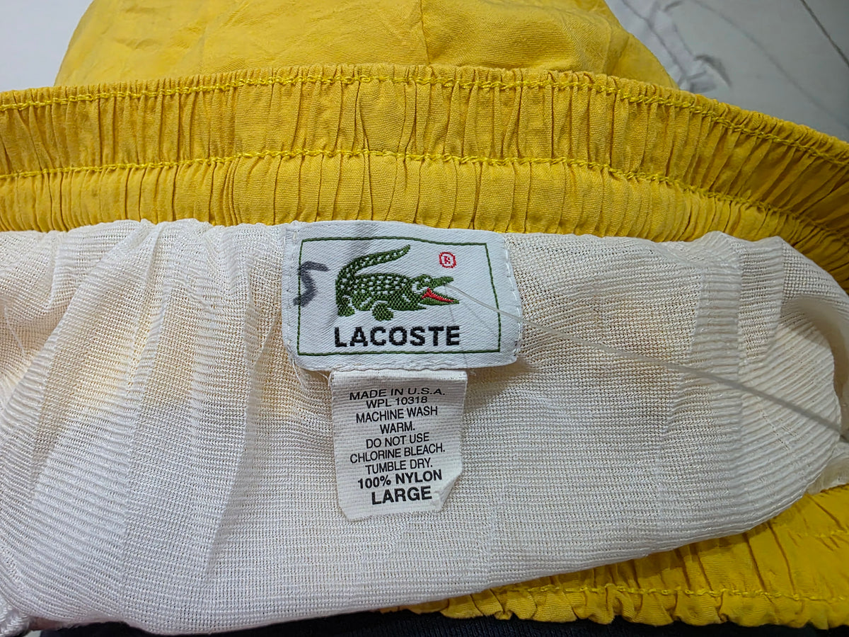 Short Lacoste Grande L Amarillo (Usado)