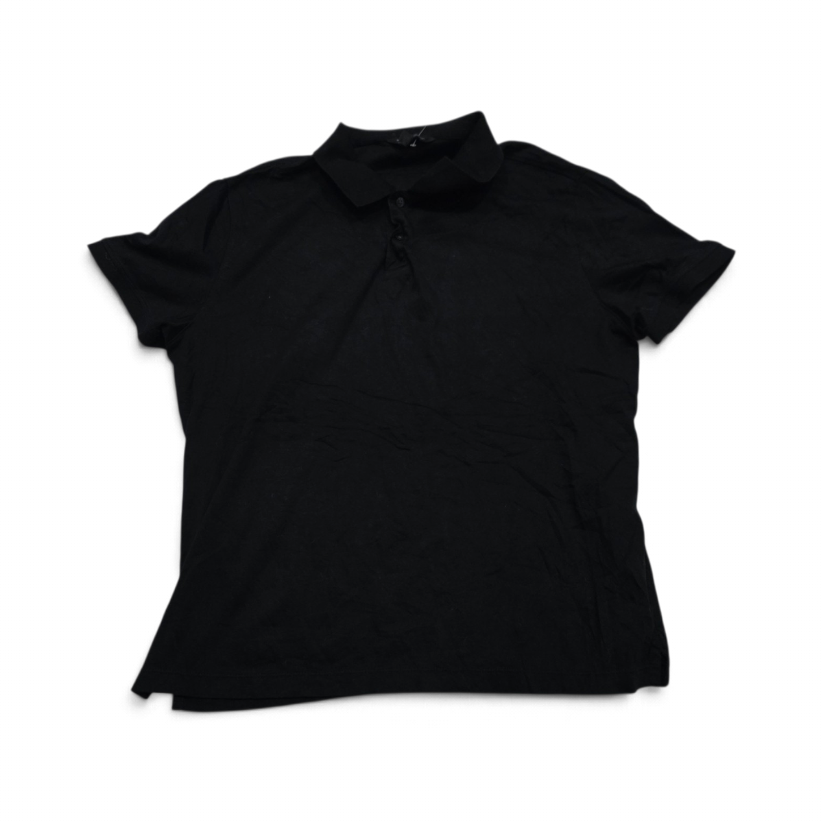 Playera Banana Republic Mediana M Polo Negro (Usado)