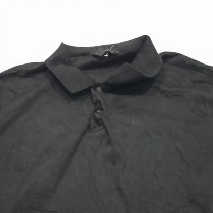 Playera Banana Republic Mediana M Polo Negro (Usado)