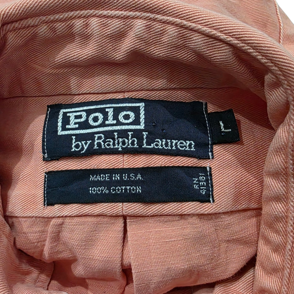 Camisa Ralph Lauren Grande L Melon (Usado)