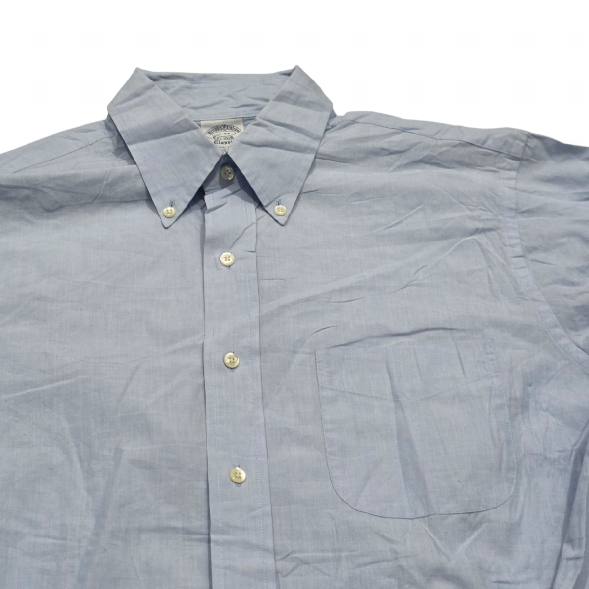 Camisa Brooks Brothers 16-34 Classic Azul Claro (Usado)
