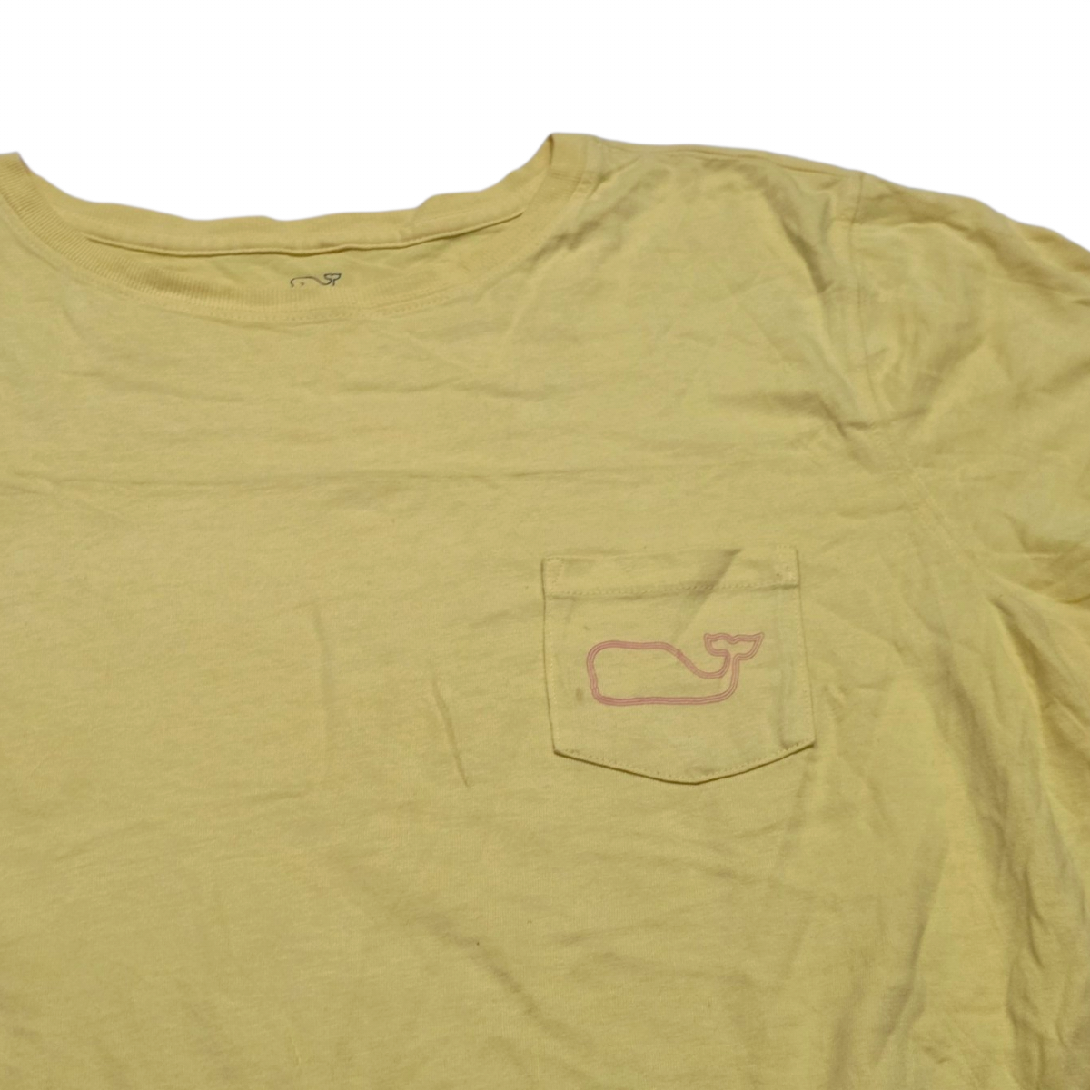 Playera Vineyard Vines Grande L Amarillo (Usado)