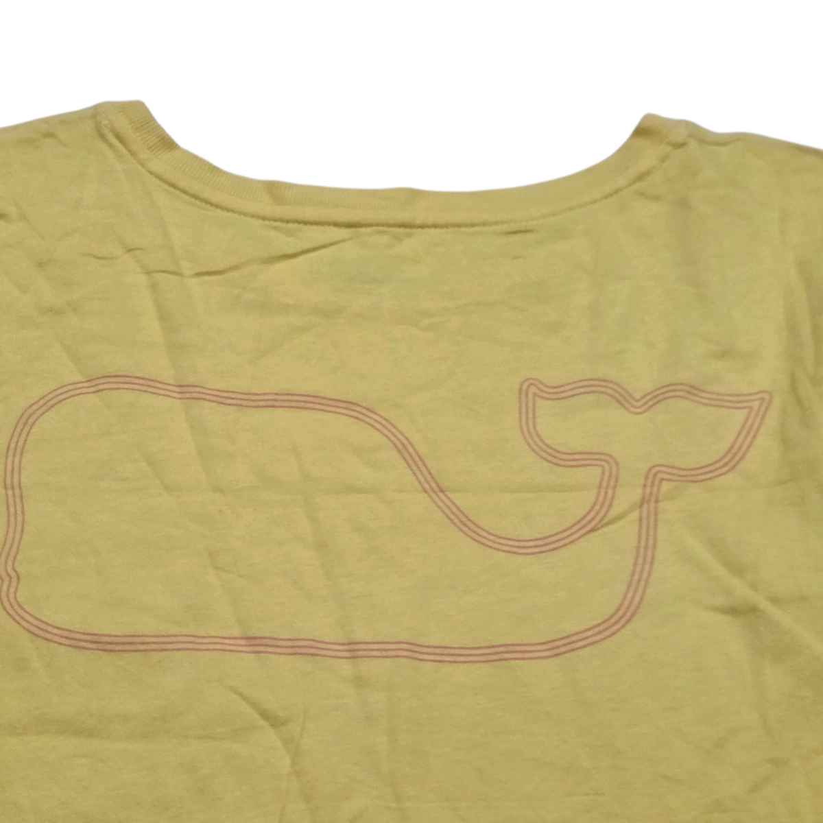 Playera Vineyard Vines Grande L Amarillo (Usado)