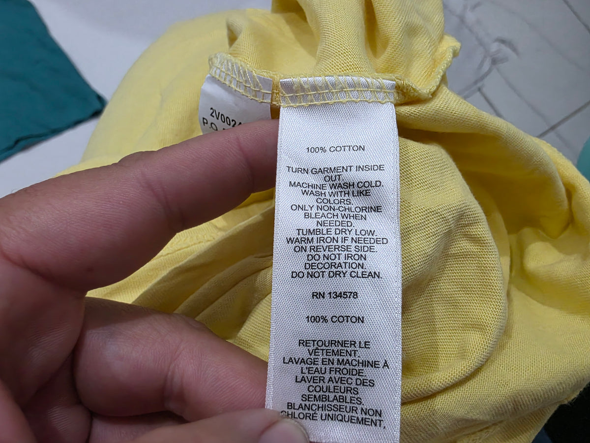 Playera Vineyard Vines Grande L Amarillo (Usado)