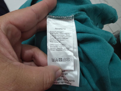 Playera Lacoste Fr5 Grande L Polo Turquesa (Usado)
