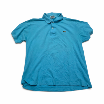 Playera Lacoste Fr5 Grande L Polo Azul Turquesa (Usado)