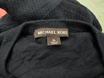 Sueter Michael Kors Xgrande Xl Azul Oscuro (Usado)