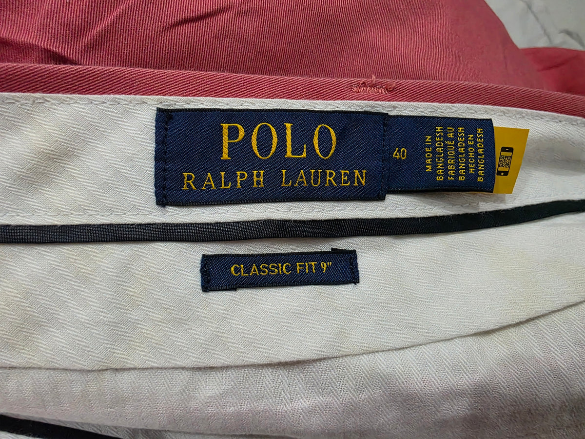 Bermuda Ralph Lauren Talla 40 Classic Fit Coral (Usado)