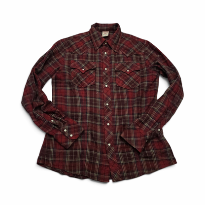 Camisa True Religion Xgrande Xl Cuadro Rojo (Usado)