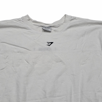 Playera Gymshark Xgrande Xl Blanco (Usado)
