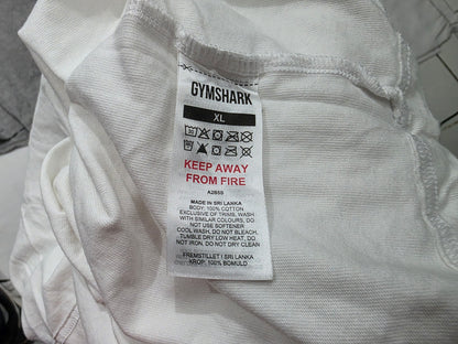 Playera Gymshark Xgrande Xl Blanco (Usado)