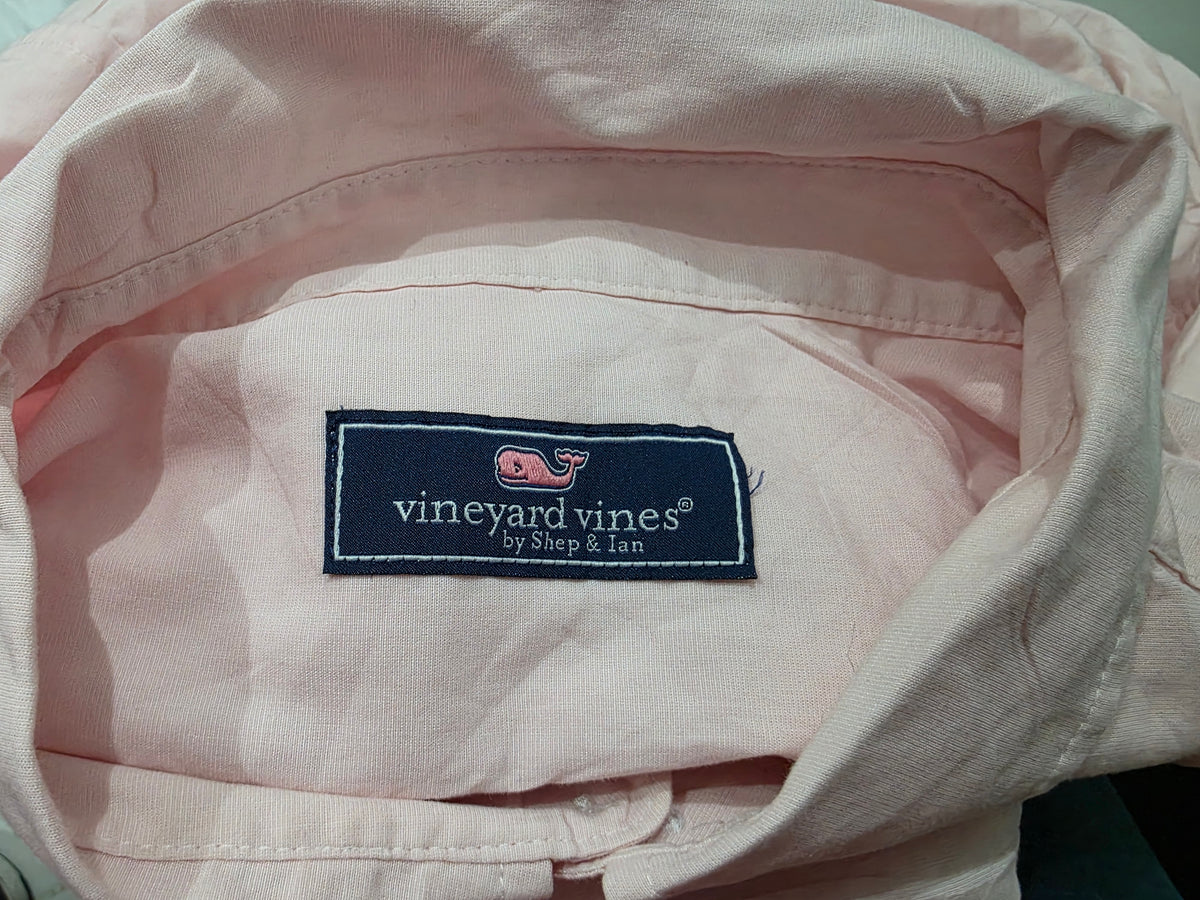 Camisa Vineyard Vines Xgrande Xl Rosa (Usado)