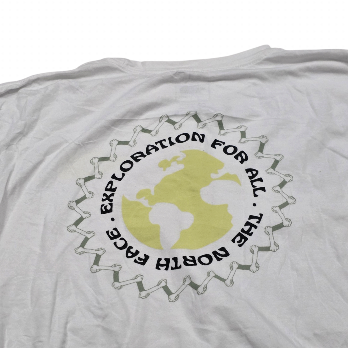 Playera The North Face Xgrande Xl Blanca Manga Larga (Usado)