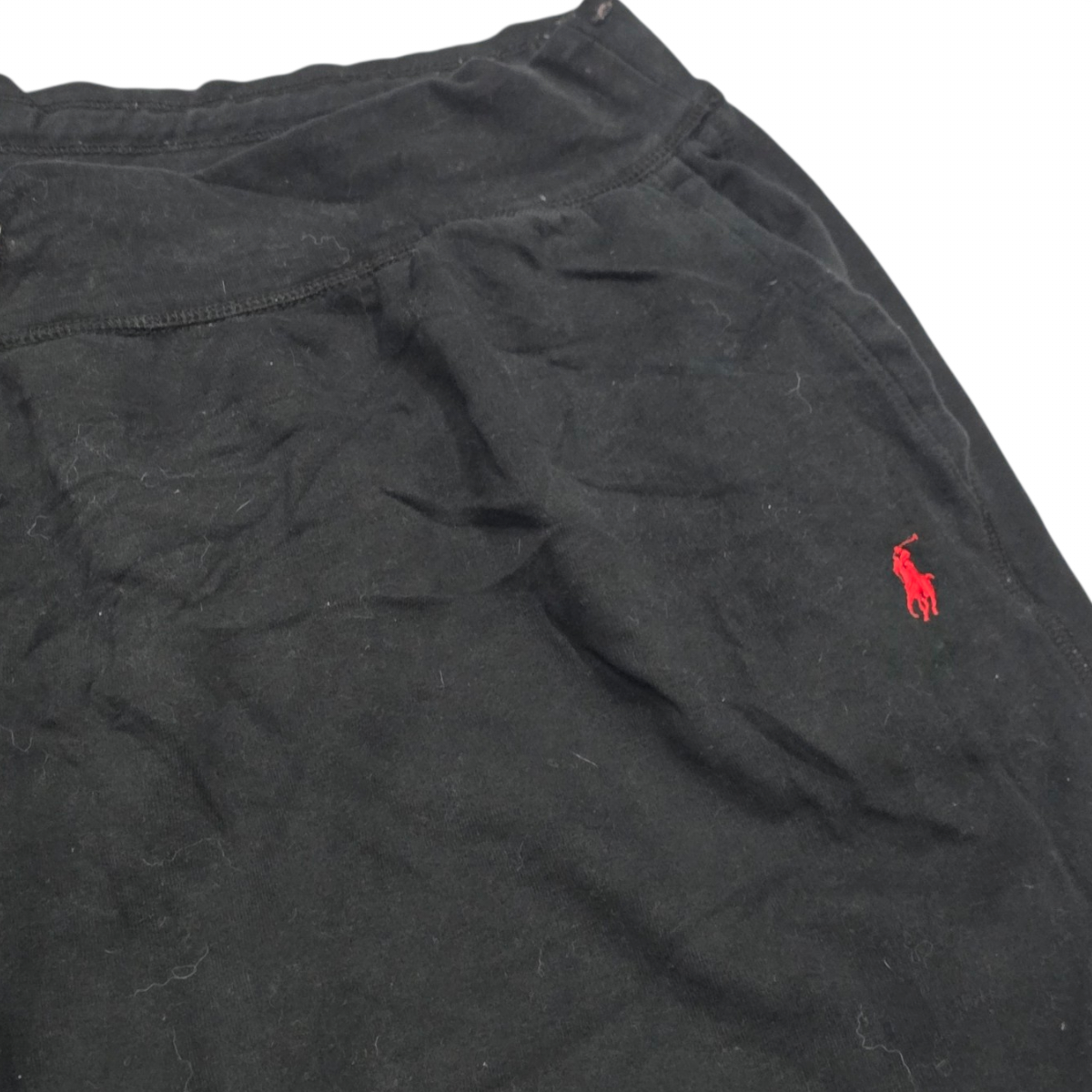 Pants Ralph Lauren Xgrande Xl Tall Negro Pony Rojo Jogger (Usado)