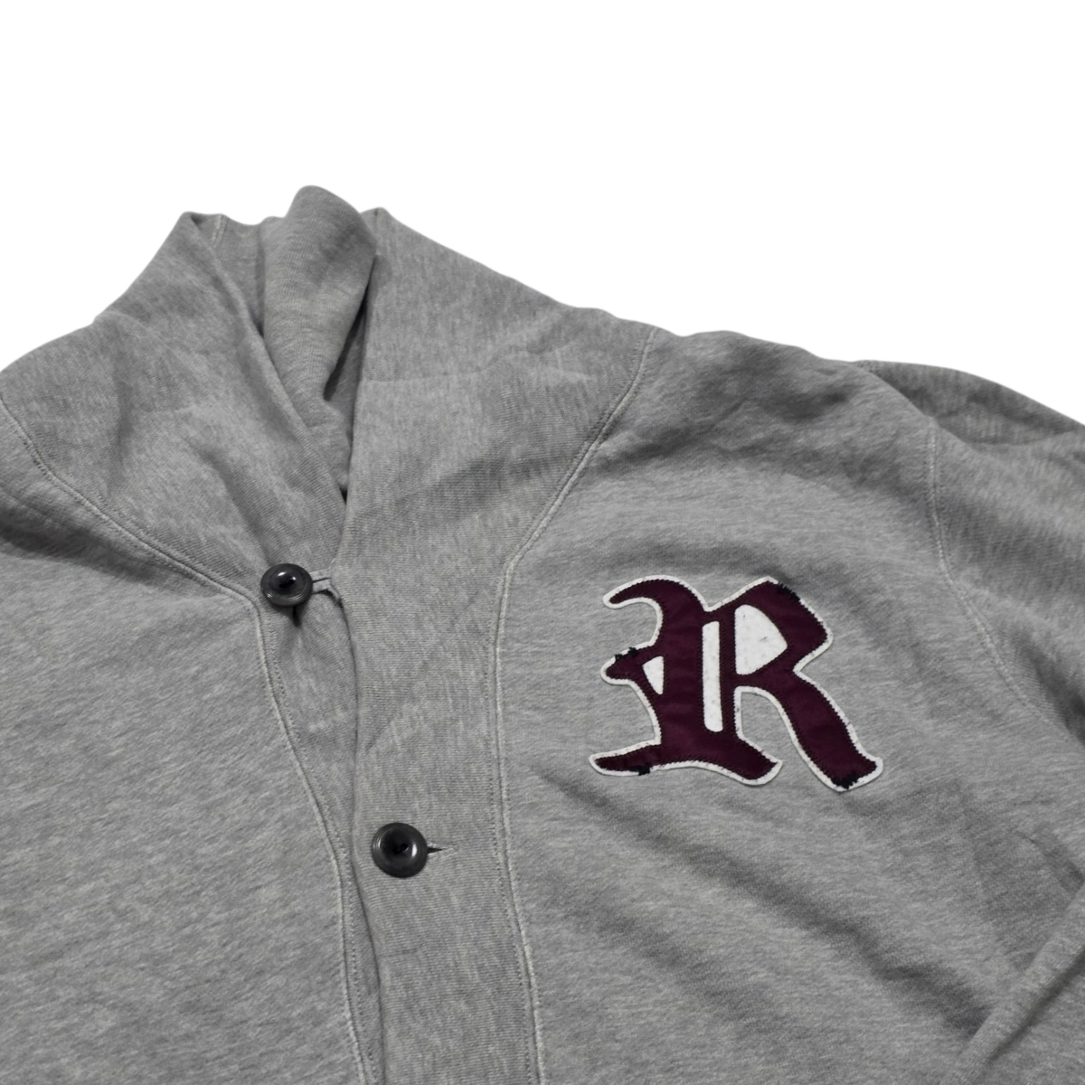 Cardigan Ralph Lauren Xgrande Xl Gris (Usado)