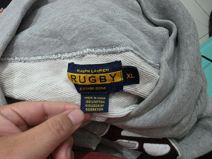 Cardigan Ralph Lauren Xgrande Xl Gris (Usado)