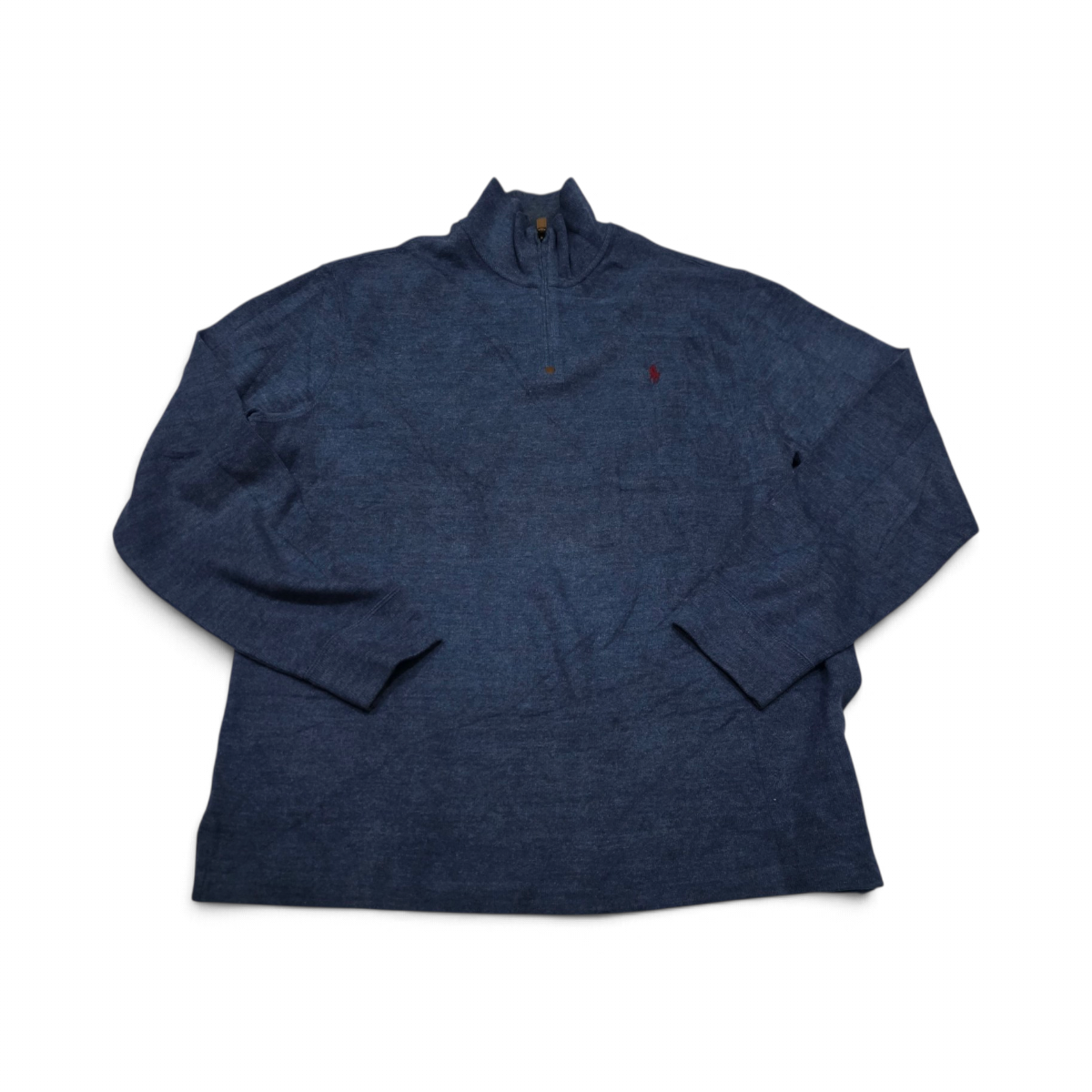 Sueter Ralph Lauren Xgrande Xl Azul Pony Vino (Usado)