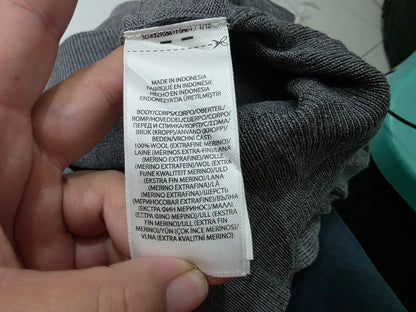 Sueter Ralph Lauren Xgrande Xl Washable Merino Wool Gris (Usado)