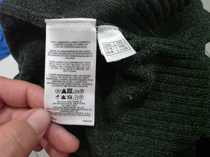 Sueter Brooks Brothers Xxl Verde Lana (Usado)