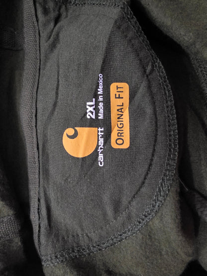 Sudadera Carhartt 2xl Original Fit Verde (Usado)