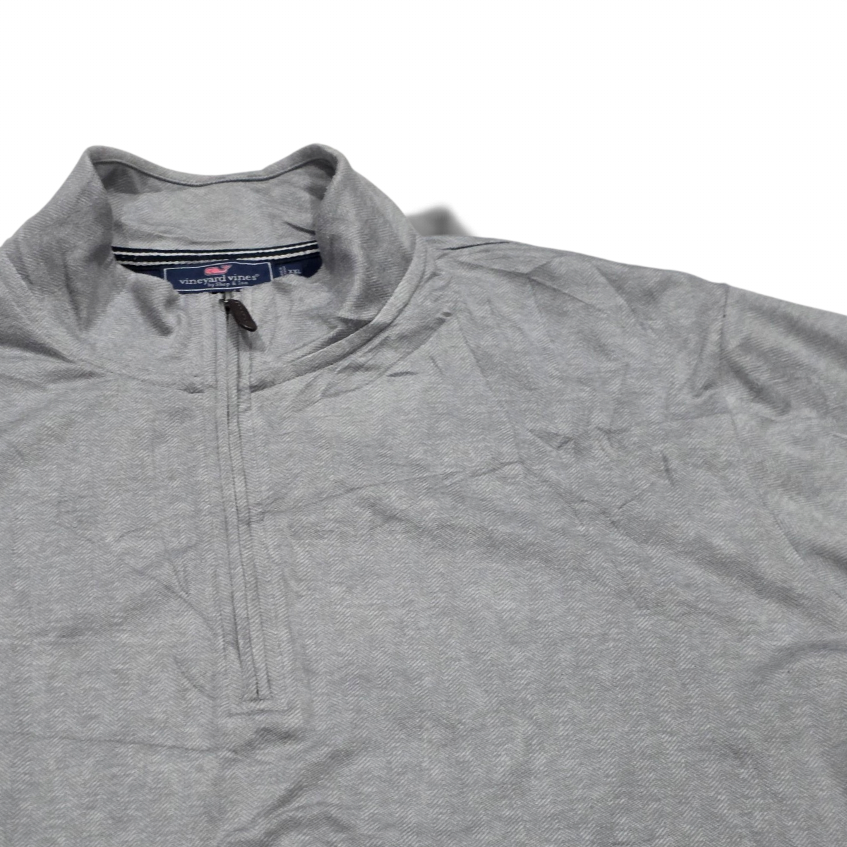 Sueter Vineyard Vines 2xl Gris Medio Cierre (Usado)