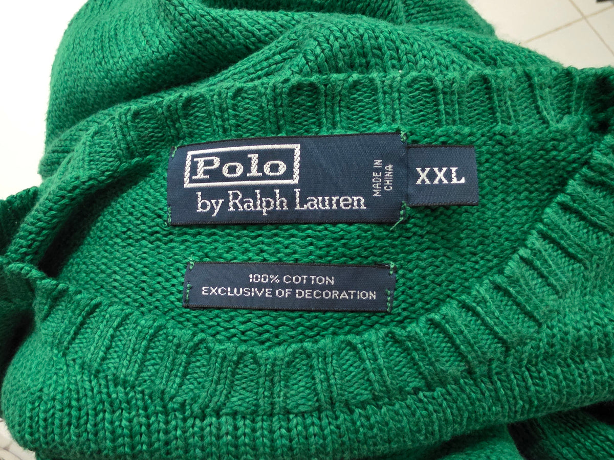 Sueter Ralph Lauren 2xl Tejido Verde (Usado)
