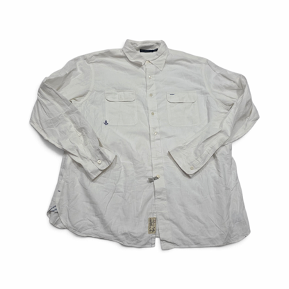 Camisa Ralph Lauren 2xl Blanco (Usado)