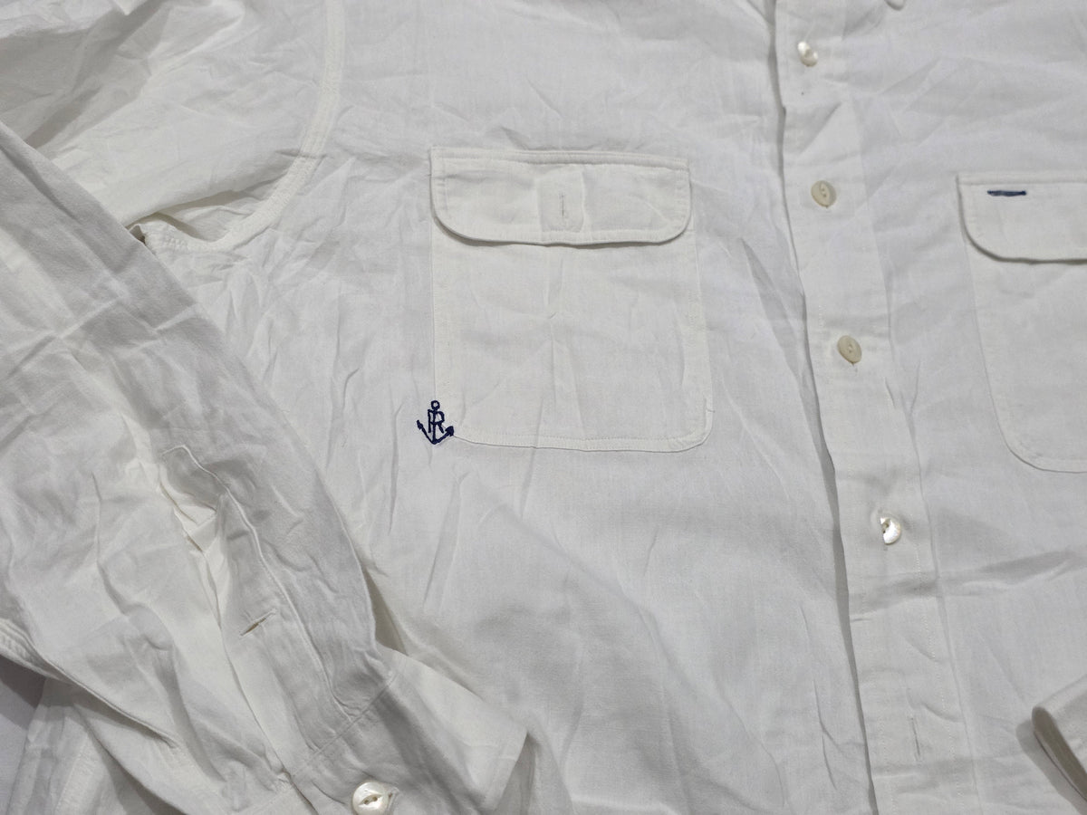Camisa Ralph Lauren 2xl Blanco (Usado)