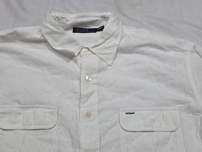 Camisa Ralph Lauren 2xl Blanco (Usado)