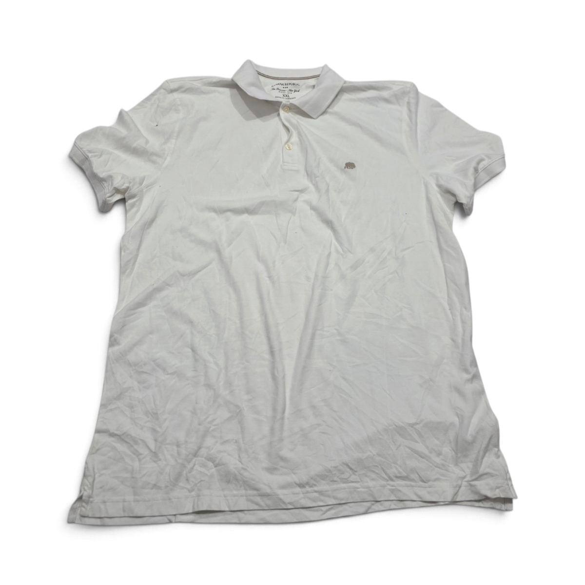 Playera Banana Republic 2xl Polo Blanco (Usado)