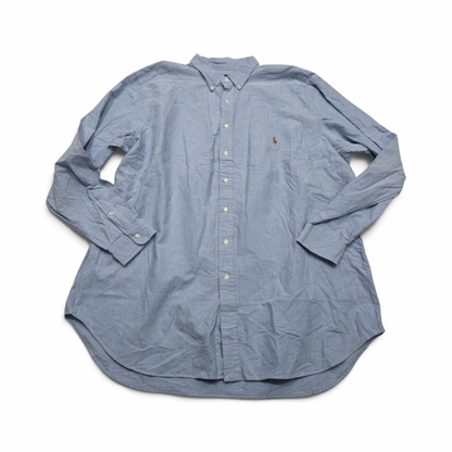 Camisa Ralph Lauren 2xlt Classic Fit Azul Pony Colores (Usado)