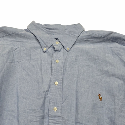 Camisa Ralph Lauren 2xlt Classic Fit Azul Pony Colores (Usado)