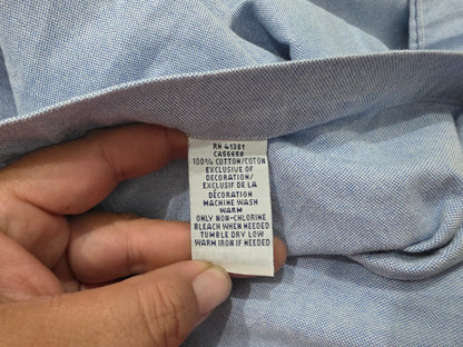 Camisa Ralph Lauren 2xlt Classic Fit Azul Pony Colores (Usado)