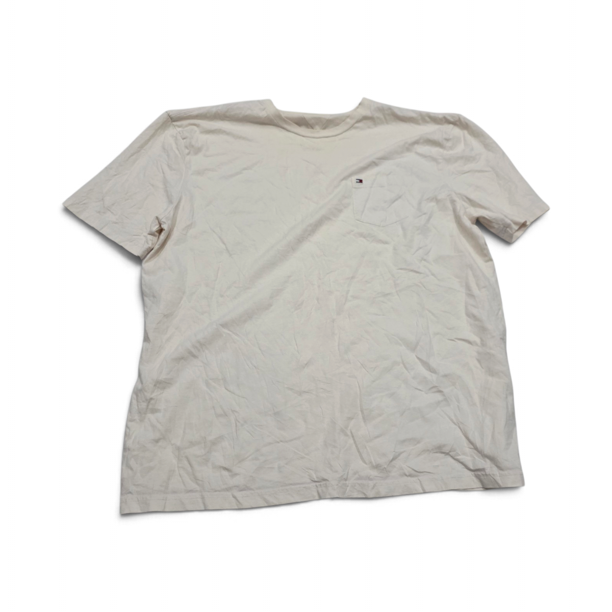 Playera Tommy Hilfiger 2xl Beige (Usado)