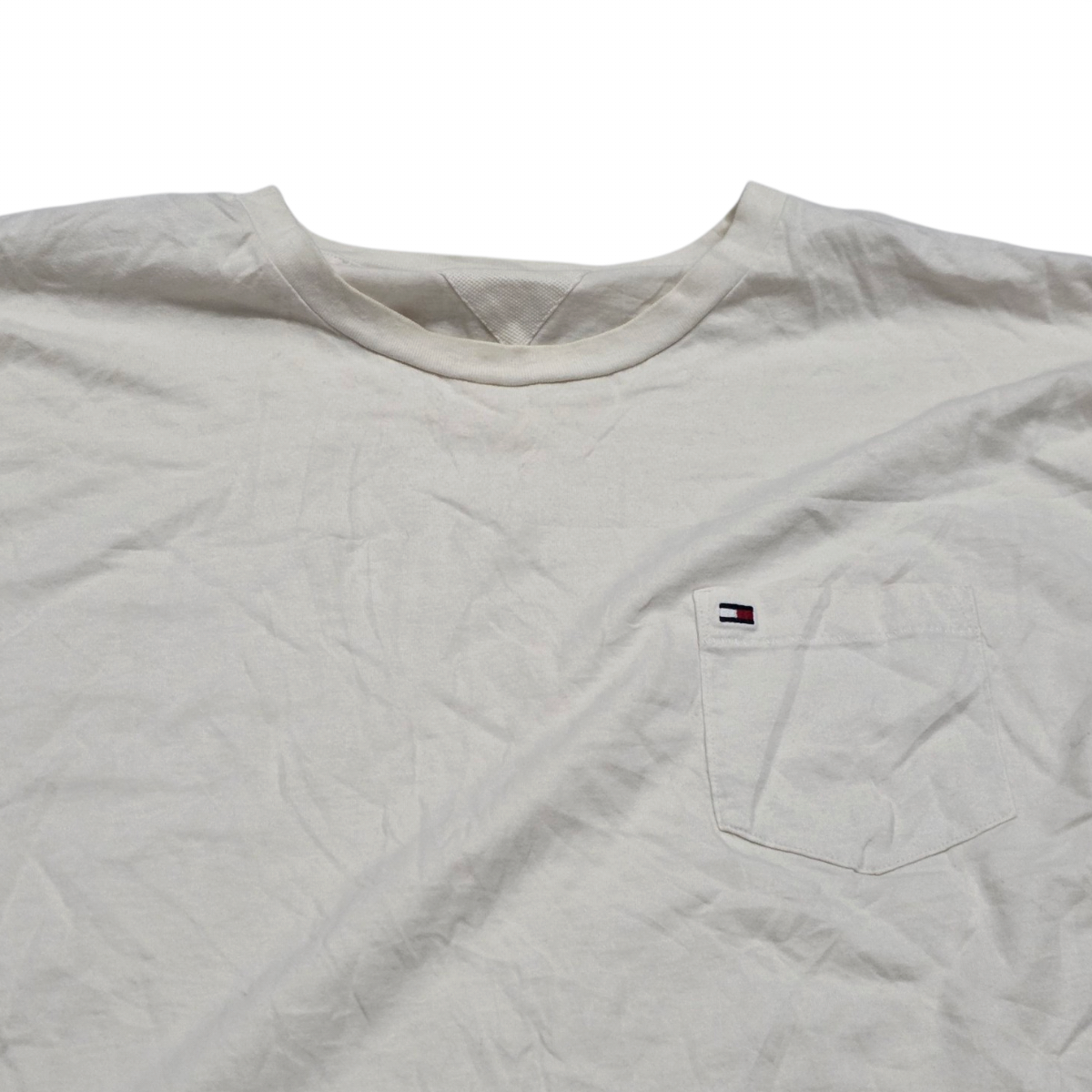 Playera Tommy Hilfiger 2xl Beige (Usado)