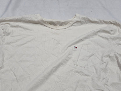 Playera Tommy Hilfiger 2xl Beige (Usado)